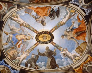 托莱多埃莱奥诺拉教堂的天花板 作者 Agnolo Bronzino